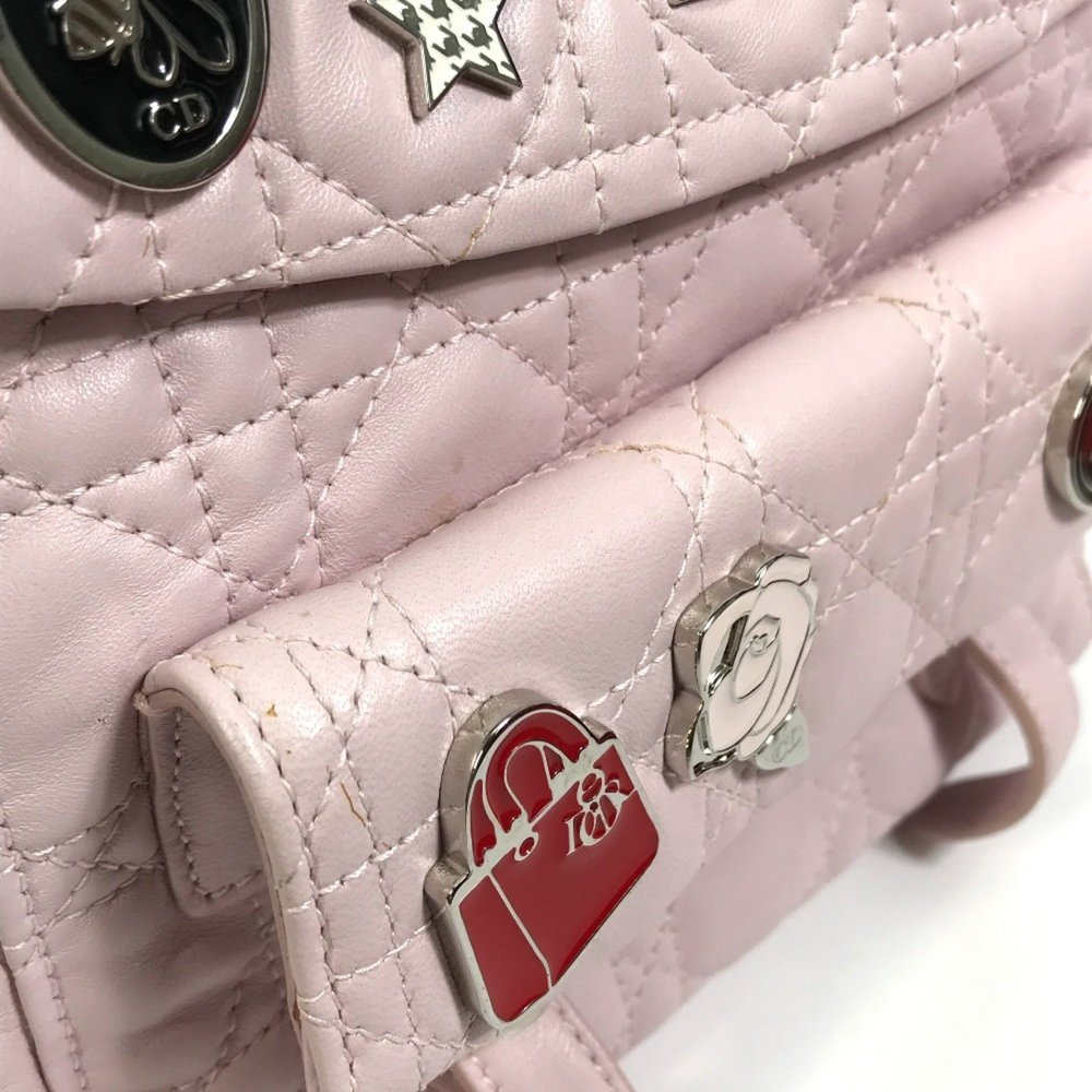Christian CHRISTIAN DIOR Cannage Stardust Small Ginza limited Backpack Soft - Picture 8 of 10